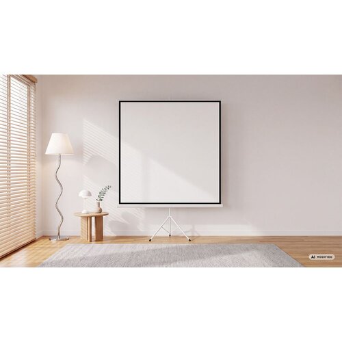 Cabletech projekcijsko platno za stajanje 200x200cm 100&amp;quot; Slike