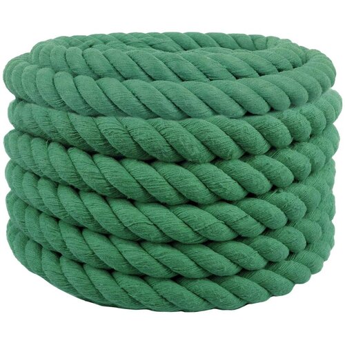  Pamučno uže 40 mm 25 m Zelena 100% Pamuk - Zelena 40 mm 25 m Cene