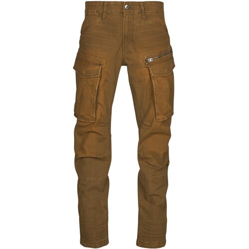 G-star Raw Hlače cargo ROVIC ZIP 3D REGULAR TAPERED Kostanjeva Slike