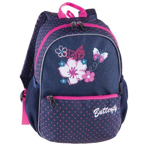 Pulse Ranac za vrtić- pred&amp;scaron;kolsko Junior XL Flowers Butterfly 121672 Slike