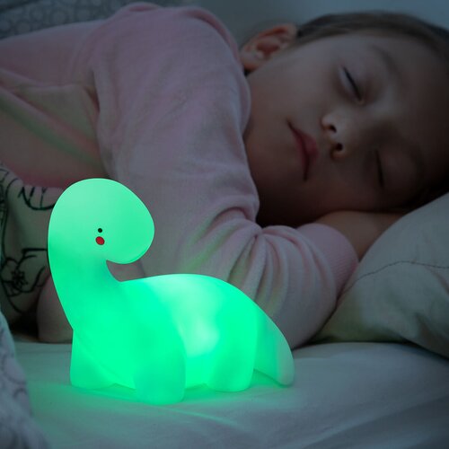  Večbarvna Svetilka Dinozaver z LED lučmi Lightosaurus InnovaGoods Slike