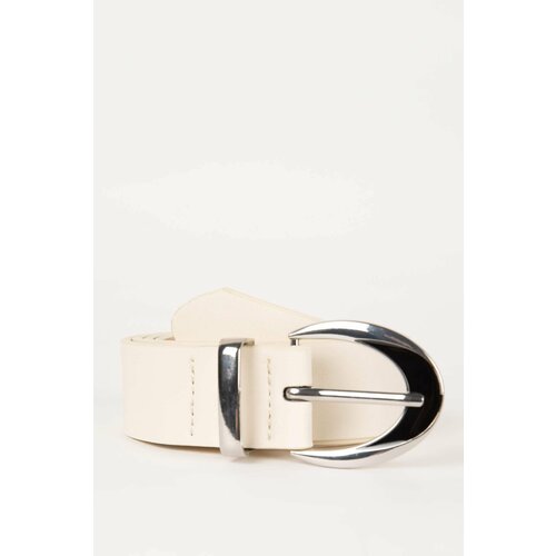 Defacto Woman Oval Buckle Faux Leather Classic Belt Slike