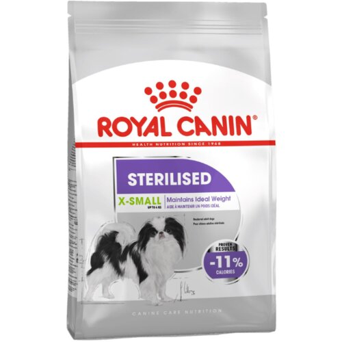 Royal Canin X SMALL STERILISED ADULT - hrana za sterilisane odrasle pse veoma malih rasa (do 4 Kg), starijih od 10 meseci, sklonih gojenju 1.5kg Cene