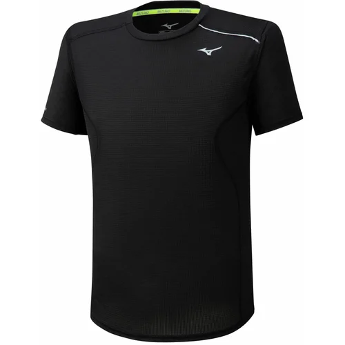 Mizuno Pánské tričko Dry Aeroflow Tee černé, S