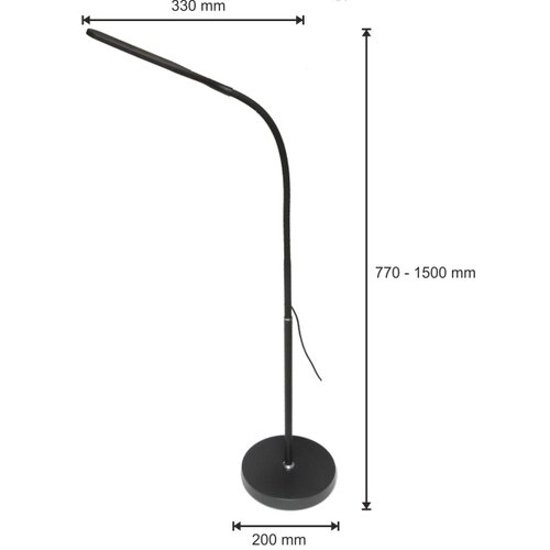 LED prigu&amp;scaron;iva lampa 3u1 LED/10W/230V 3000/4000/6000K CRI 90 crna Slike