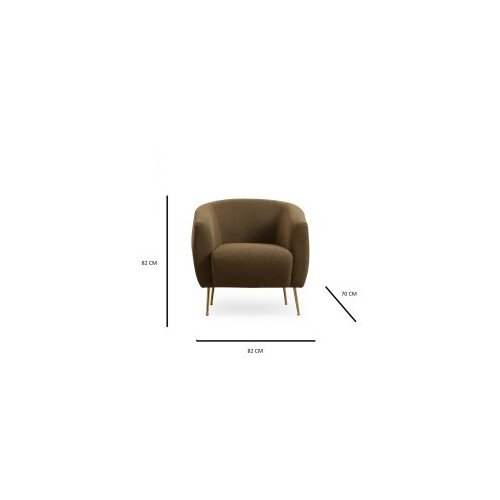  Fotelja Eses 82x82x70cm Zelena Slike
