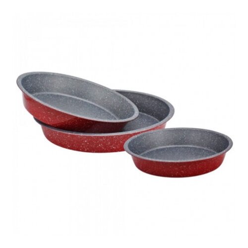 ROSBERG RP51222RR3 tepsija set 3 in1 okrugla crvena ( 005616 ) Cene