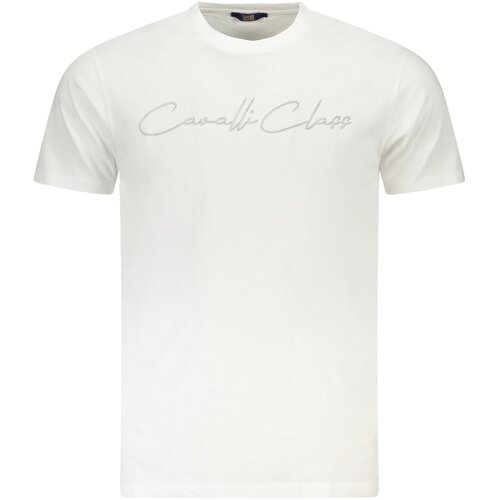 Cavalli Class SHORT SLEEVE T-SHIRT MEN WHITE Cene