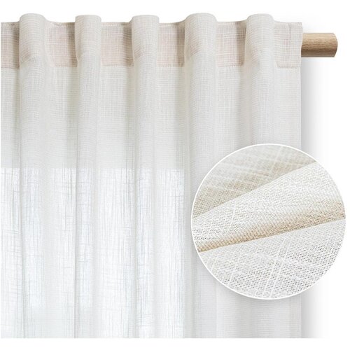Restilo Kremno bela zavesa 140x250 cm Valeta &amp;ndash; Slike
