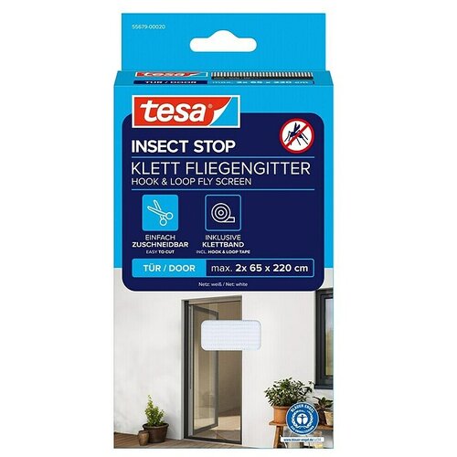 Tesa Insect Stop Vrata za za&scaron;čito pred insekti INSECT STOP (&Scaron; x V: 65 x 220 cm, Bela, Montaža mreže proti mrčesu: Pritrditev z ježkom) Cene