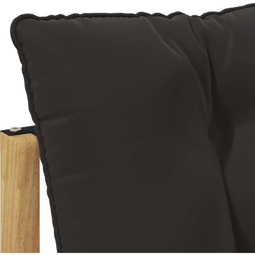  Set vanjskih sofa s jastukom 3 pcs Bijela i antracit Poliester Slike