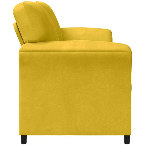 SOFA za 3 osobe Žuta 198 x 83 x 95 cm Bar&amp;scaron;un Slike