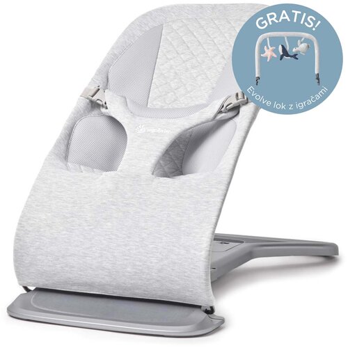 Ergobaby ležaljka Evolve 3u1 - Light Grey Cijene