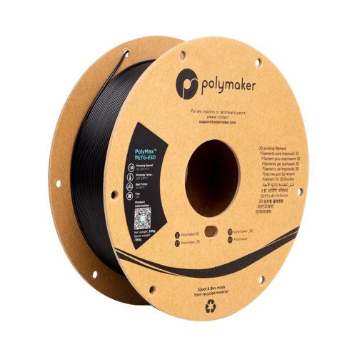  PolyMax Tough PETG-ESD Black - 1,75 mm / 500 g Cene