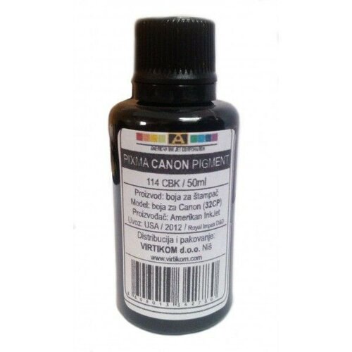 American Inkjet refil canon pixma pigment ( 114CBK ) Cene
