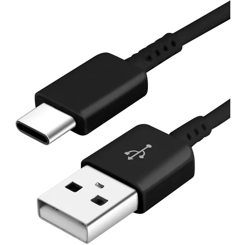 Samsung USB v USB Type C Originalni črni kabel za polnjenje in sinhronizacijo EP-DW700CWE, (20530654)