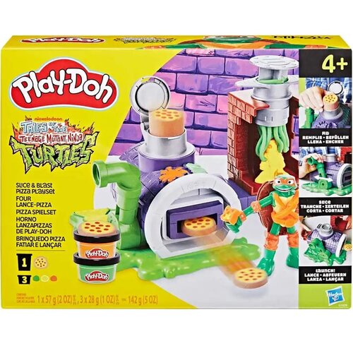 Hasbro Play-Doh: Teenage Mutant Ninja Turtles Slice and Blast Pizza set - horv&aacute;t ford&iacute;t&aacute;s: Play-Doh: Teenage Mutant Ninja Kornjače Slice and Blast pizza set za igru - Cijene