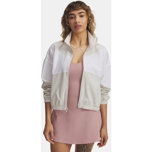 Under Armour UA Rival Woven Jacket-WHT - Ladies Slike