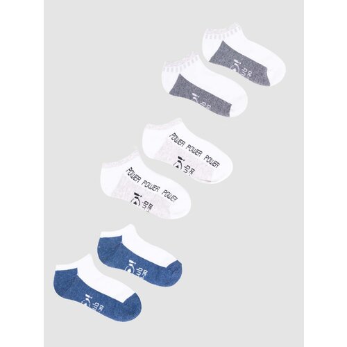 Yoclub čarape za dečake Ankle Cotton Patterns Colours 3-pack SKS-0028C-AA30-002 Slike