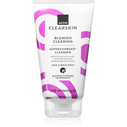 Avon Clearskin Blemish Clearing čistilni gel za obraz proti rdečici na obrazu 150 ml Slike