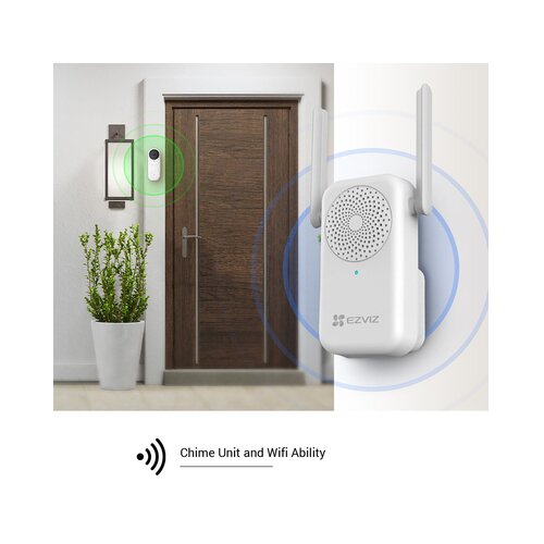 Ezviz IP Kamera DB2 2k 3.0MP kit z dom. in zvon., brezžična, vgr. akum. Slike