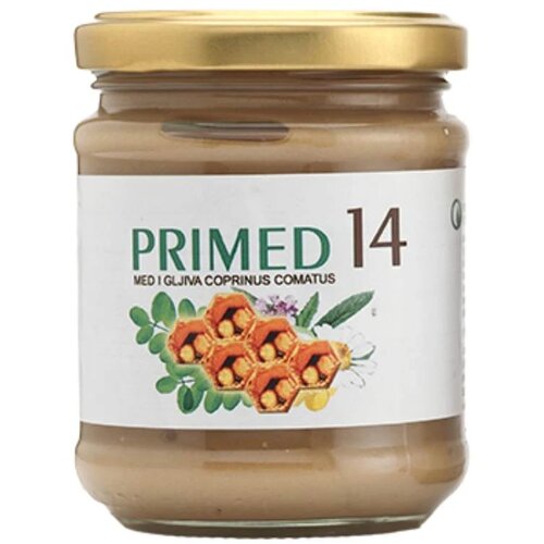 Primed 14 Dodatak ishrani na bazi meda Coprinus, 250 g Slike