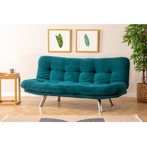  Misa Small Sofabed - Petrol Green raztegljiv trosed, (21269654)