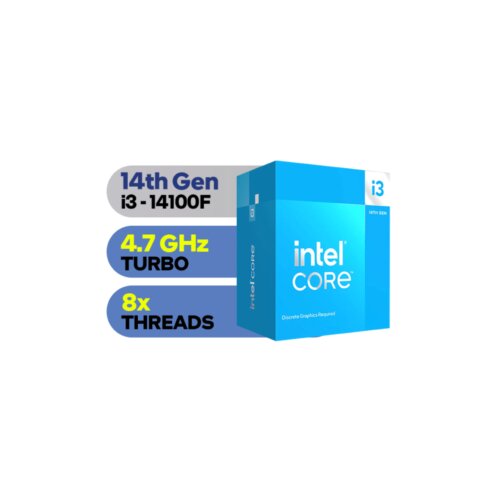 Intel Core i3-14100F3.5GHz 12MB L3 LGA1700 BOXRaptor Lake,bez grafike Cijene