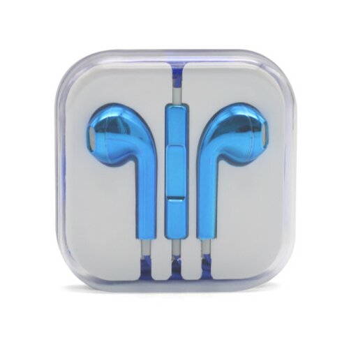 Comicell slušalice za iphone 3.5mm metalik plava Cene