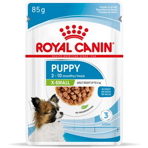 Royal_Canin X-Small Puppy u umaku - 24 x 85 g