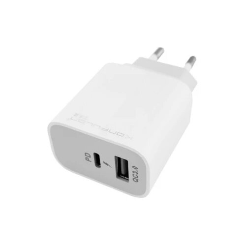 Konfulon C69Q brzi kućni punjač 20W Type C + Type A Cene