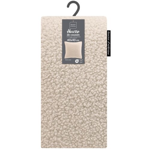 Douceur d int&amp;eacute;rieur Ukrasna jastučnica od sherpa flisa 40x40 cm Woolen &amp;ndash; Slike