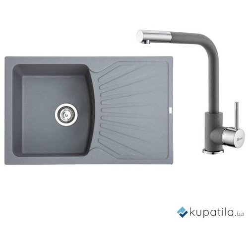  Sudoper grafit xGranit Quadro+baterija LUX Metalac Slike