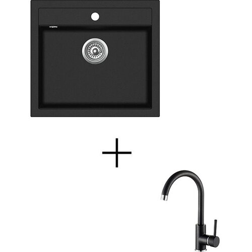  QUADRO SQQ100-W + SHR J Black metallic Cene
