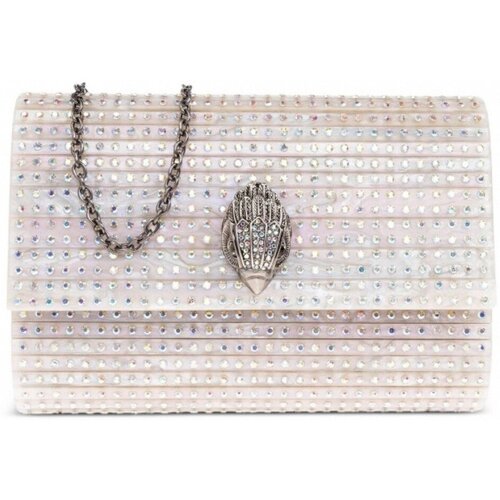 Kurt Geiger London Torbe za čez ramo PARTY EAGLE CLUTCH CR Bela Slike