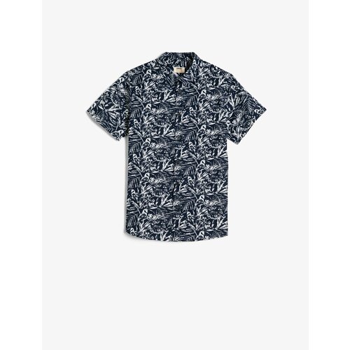 Koton Shirt - Navy blue - Regular fit Slike
