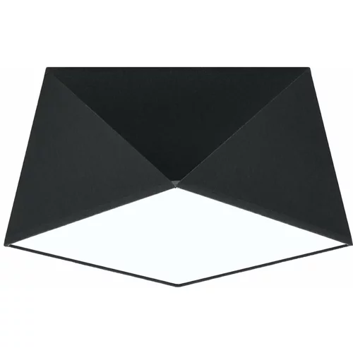 Nice Lamps Črna stropna svetilka 25x25 cm Koma –