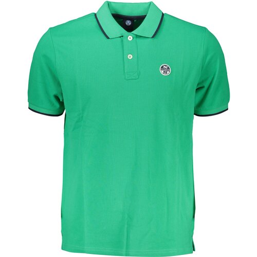 North Sails GREEN MEN&#39;S SHORT SLEEVED POLO SHIRT Cijene