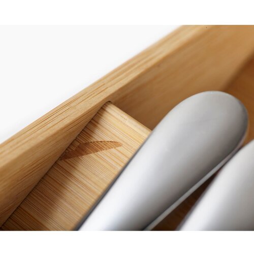 Joseph Joseph Bambusov organizator za pribor v naravni barvi 17,5 x 38 cm DrawerStore &amp;ndash; Slike