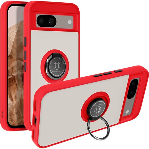 AVIZAR Ohišje s prstanom za Google Pixel 8A Integrirana podpora, Rdeča, (5000016474) Cene