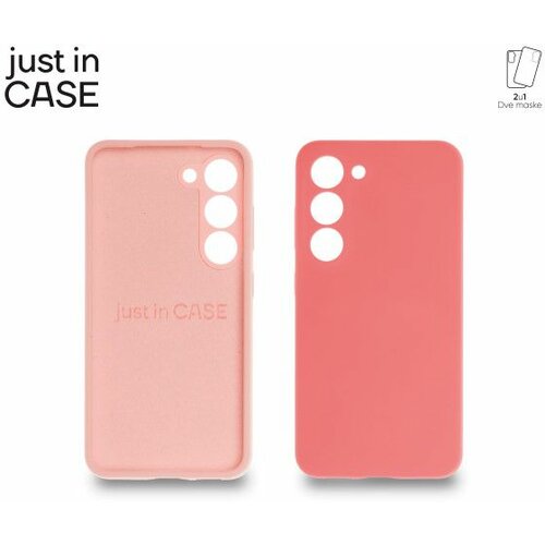 Just In Case 2u1 extra case mix plus paket pink za S23 ultra Slike