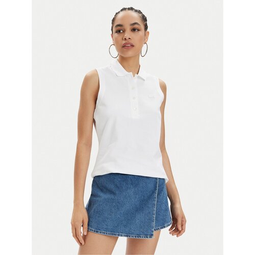Lacoste Polo majica PF5445 Bela Slim Fit Cene
