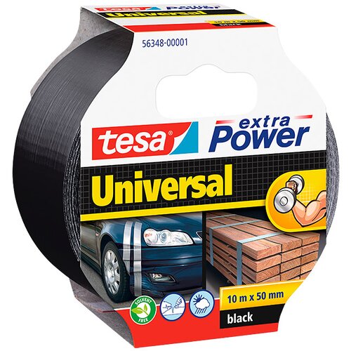 Tesa Univerzalen večnamenski trak Tesa extra Power (črn, 10 m x 50 mm) Cene