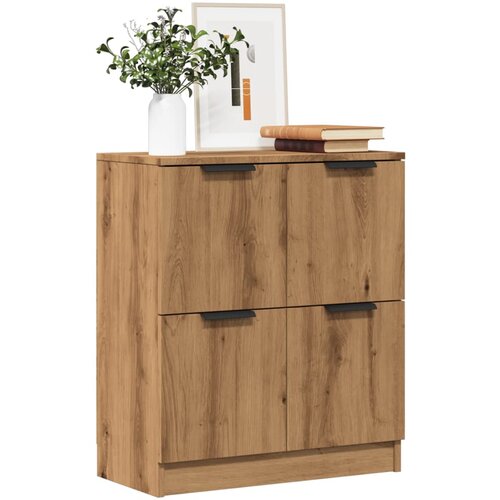 vidaXL Komoda boja hrasta artisan 60x30x70 cm od konstruiranog drva Cijene