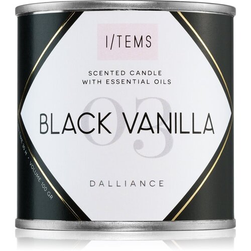 Items Essential 03 / Black Vanilla mirisna svijeća 100 g Cijene