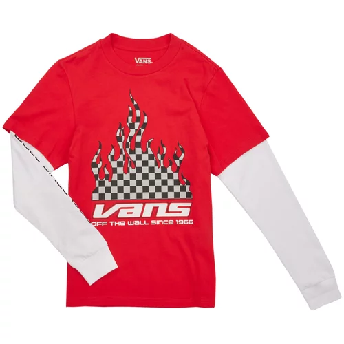 Vans REFLECTIVE CHECKERBOARD FLAME TWOFER Red