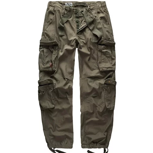 Surplus muške vojničke hlače airborne vintage za jače, maslinasta