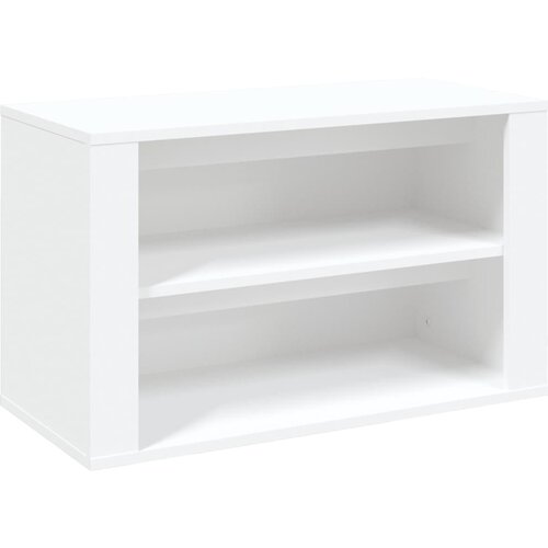 Maison Chic Regal za čevlje - Polica za čevlje bel 75x35x45 cm inženirski les, (21777588) Slike