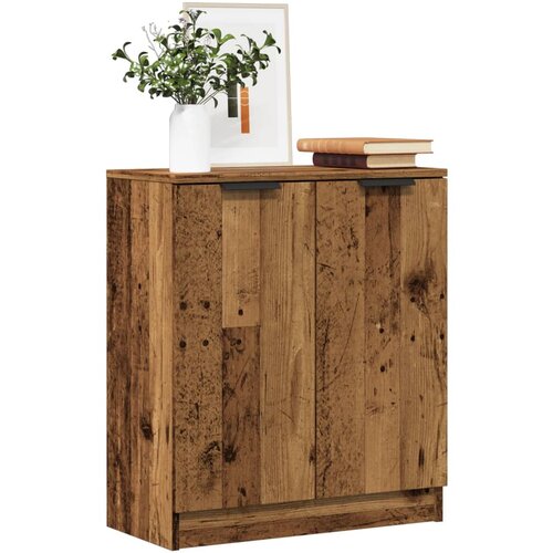 VidaXL Komoda boja starog drva 60 x 30 x 70 cm od konstruiranog drva Slike