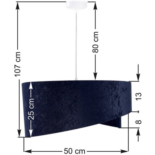  Luster na sajli GALAXY 1xE27/60W/230V Slike